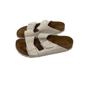 Birkenstocks Shoes Arizona Suede Leather Sandals Size Women's 6.5 (37)